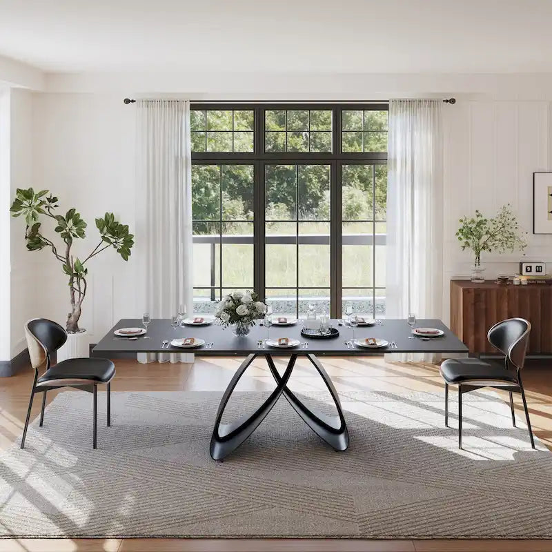 Table à manger extensible