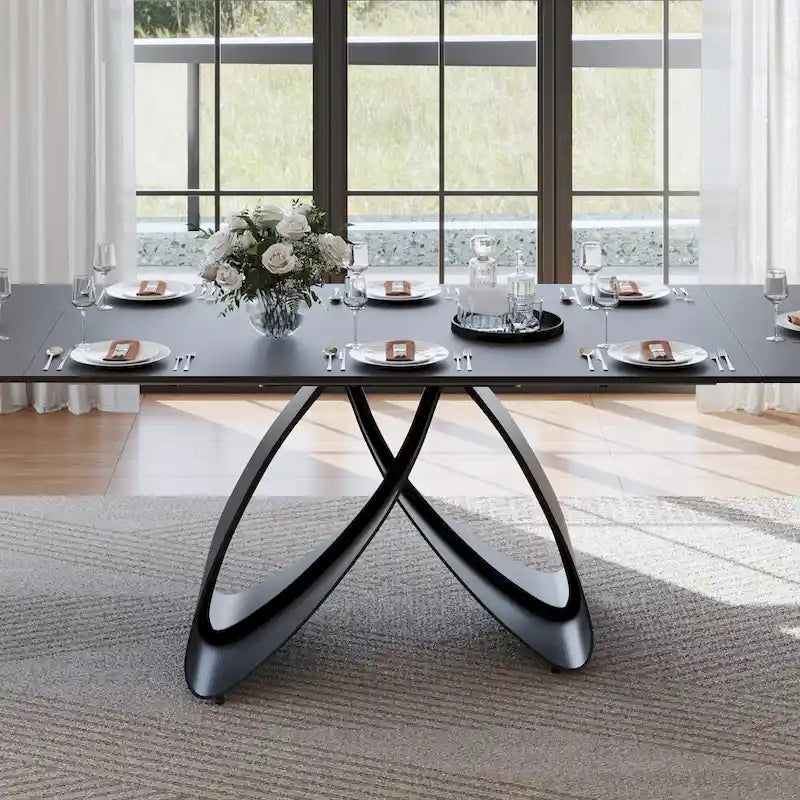 Table à manger extensible