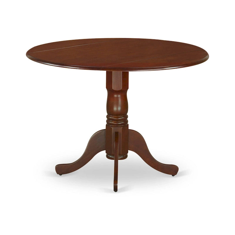 Table à manger de cuisine—plateau rond en bois