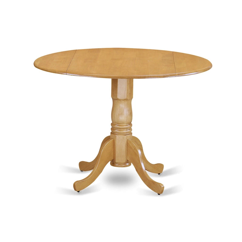 Table à manger de cuisine—plateau rond en bois