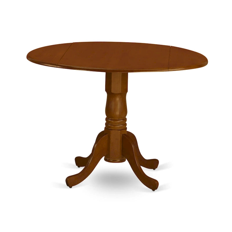 Table à manger de cuisine—plateau rond en bois
