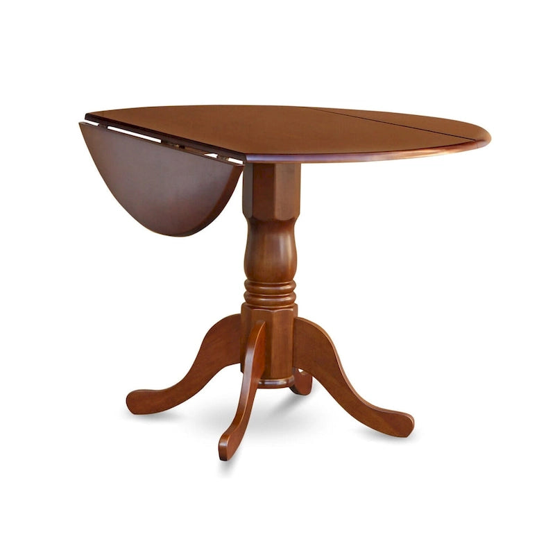 Table à manger de cuisine—plateau rond en bois