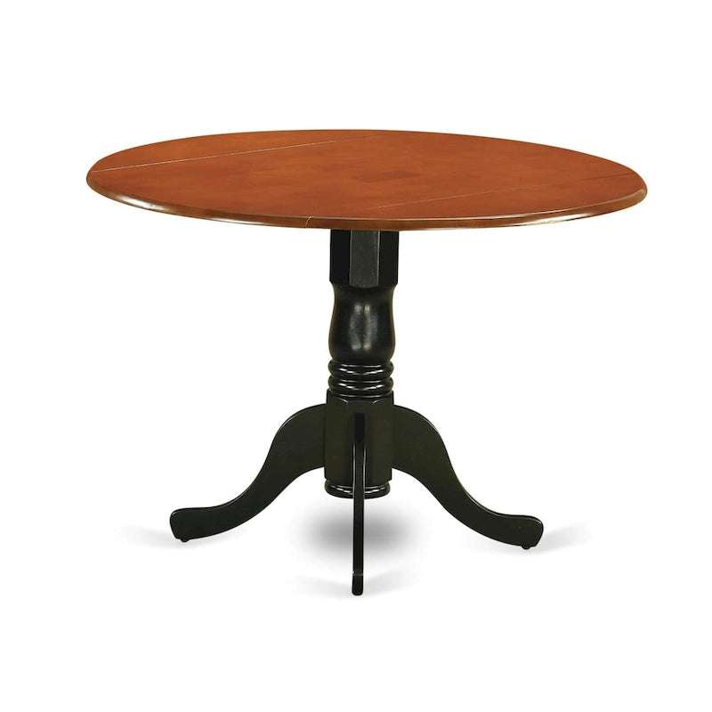 Table à manger de cuisine—plateau rond en bois