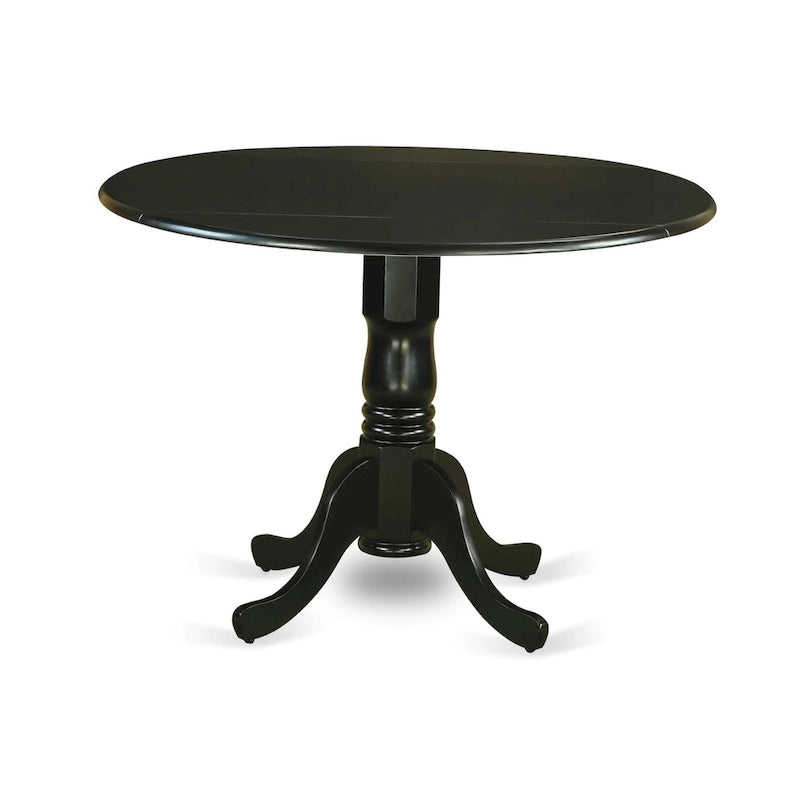 Table à manger de cuisine—plateau rond en bois