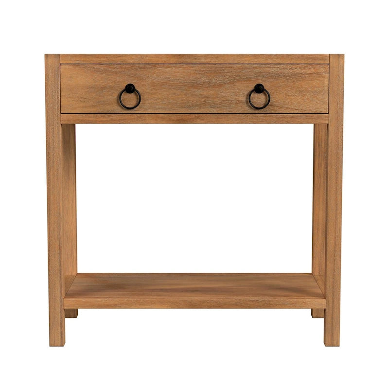 Table de chevet à 1 tiroir en bois 30