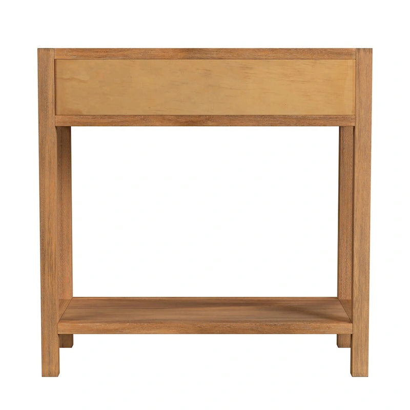 Table de chevet à 1 tiroir en bois 30