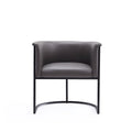 Chaise de salle à manger industrielle Art déco du milieu du siècle