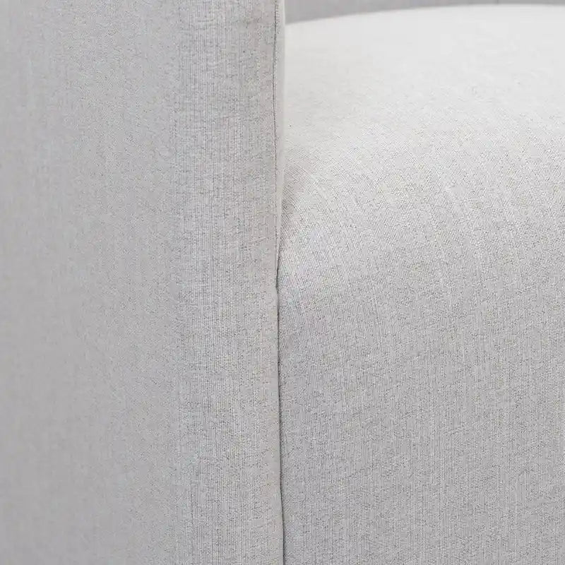 Chaise de salle à manger avec accoudoirs rembourrés