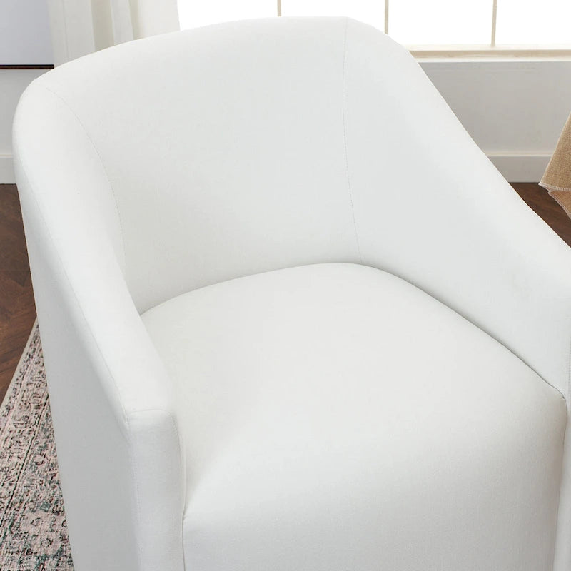 Chaise de salle à manger avec accoudoirs rembourrés