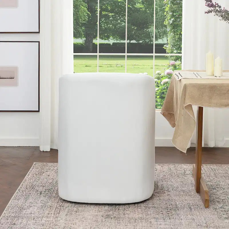 Chaise de salle à manger avec accoudoirs rembourrés