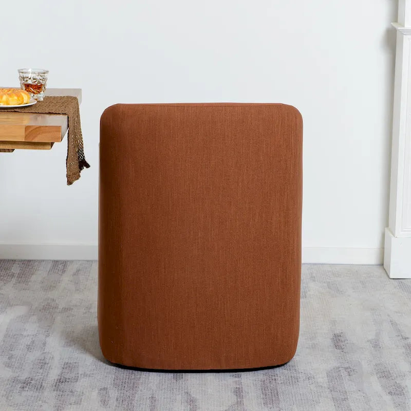Chaise de salle à manger avec accoudoirs rembourrés