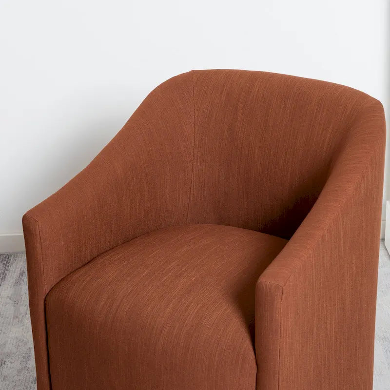 Chaise de salle à manger avec accoudoirs rembourrés