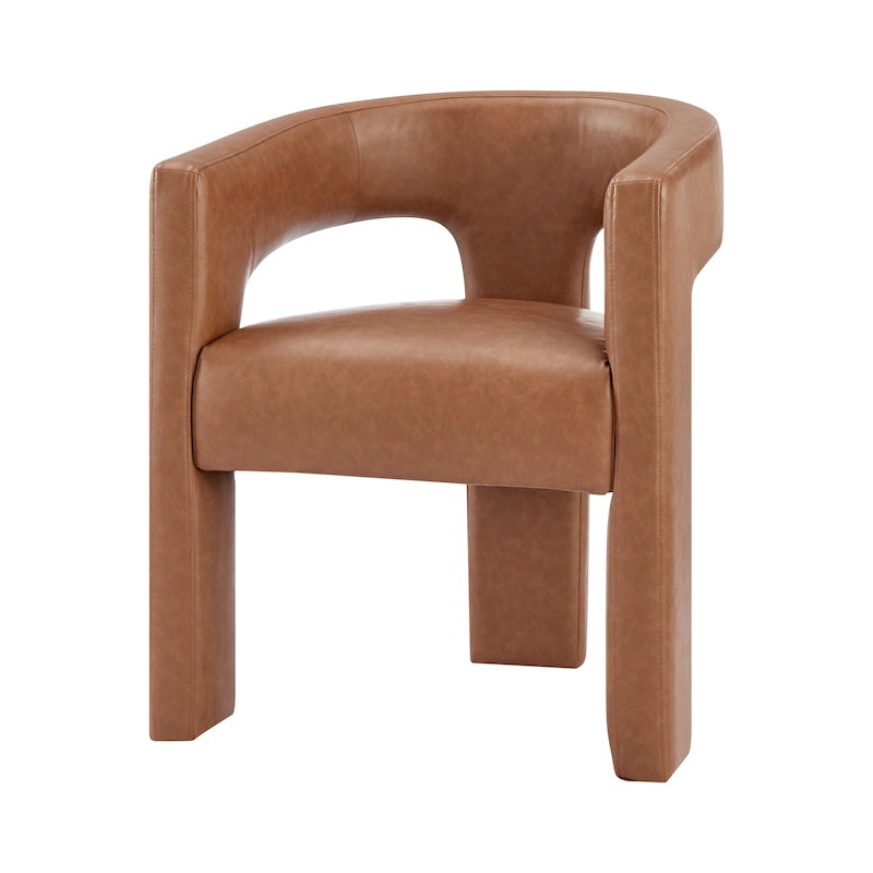 Chaise de salle à manger avec accoudoirs