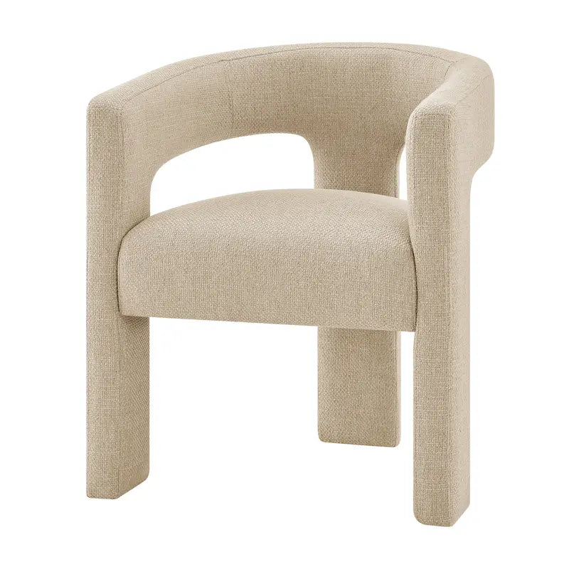 Chaise de salle à manger avec accoudoirs