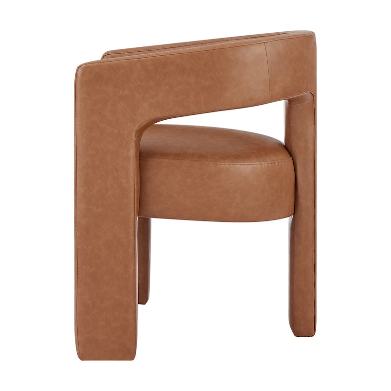 Chaise de salle à manger avec accoudoirs