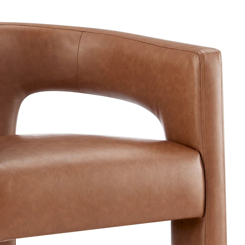 Chaise de salle à manger avec accoudoirs