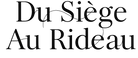 Du Siege Au Rideau 艺术字体Logo
